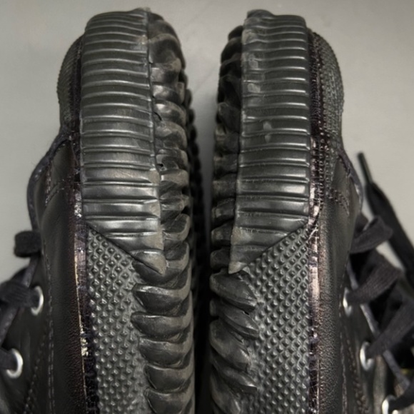 Yohji Yamamoto High top leather sneaker - Picture 6 of 10